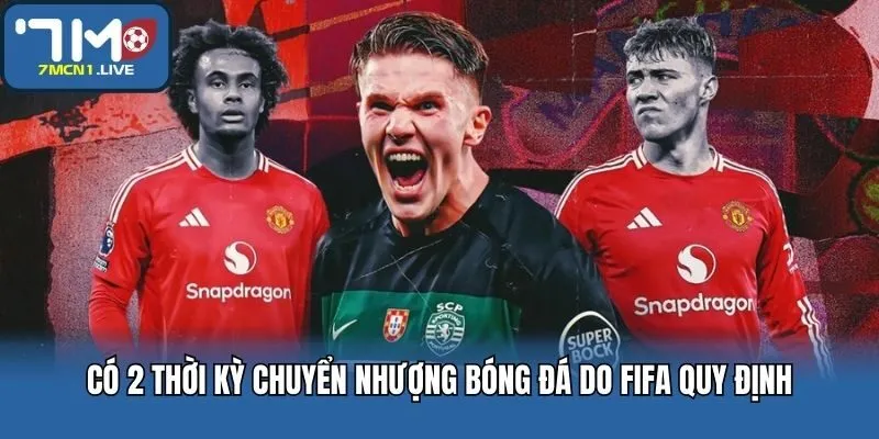 Có 2 thời kỳ chuyển nhượng bóng đá do FIFA quy định