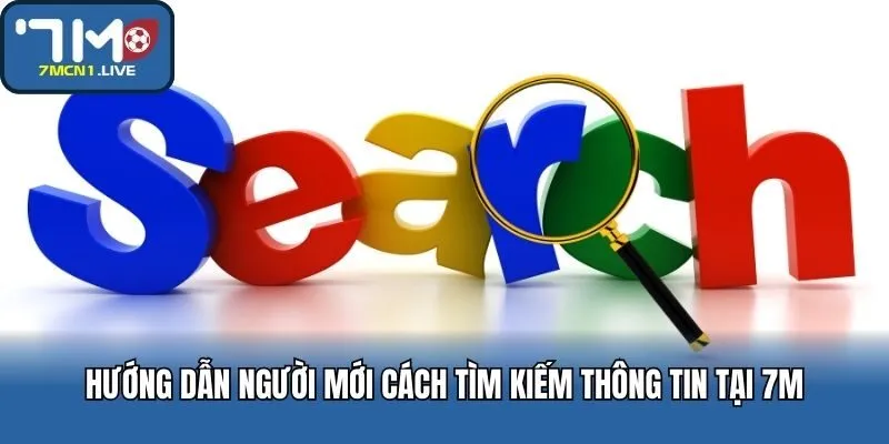 Hướng dẫn người mới cách tìm kiếm thông tin tại 7M