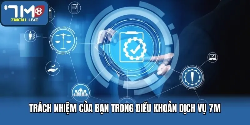 Trách nhiệm của bạn trong điều khoản dịch vụ 7M